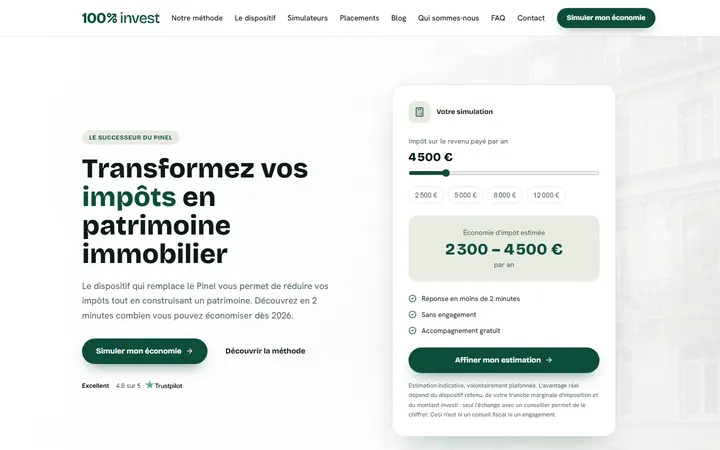 Site + simulateur