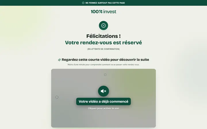Merci + vidéo